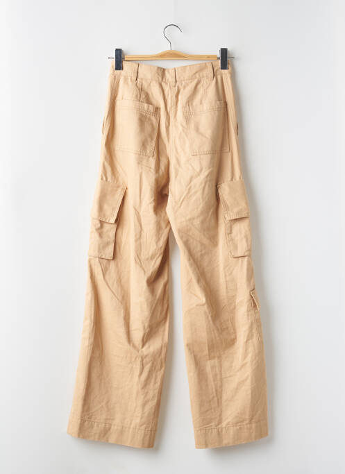 Pantalon large beige MONKI pour femme