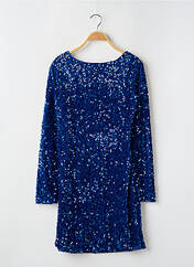 Robe courte bleu BY LOUISE pour femme seconde vue