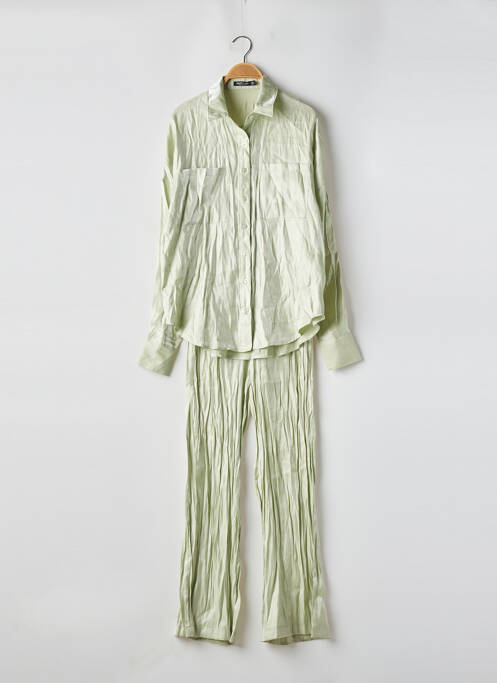 Ensemble pantalon manches longues vert NASTY GAL femme