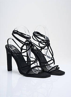 Sandales/nu pieds talon aiguille talon de 7 à 9cm noir BOOHOO femme