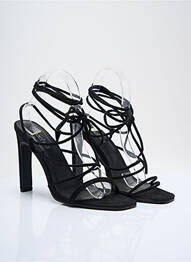 Sandales/nu pieds talon aiguille talon de 7 à 9cm noir BOOHOO femme