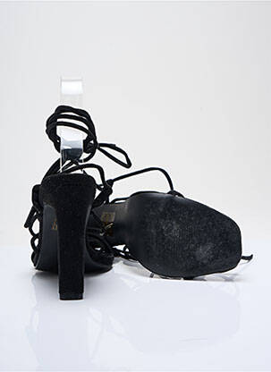 Sandales/nu pieds talon aiguille talon de 7 à 9cm noir BOOHOO femme