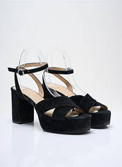 Sandales/Nu pieds noir WHAT FOR pour femme seconde vue