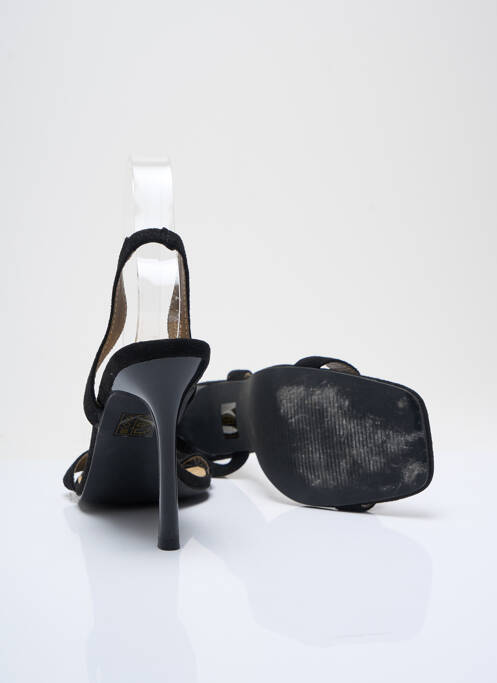 Sandales/Nu pieds noir BOOHOO pour femme