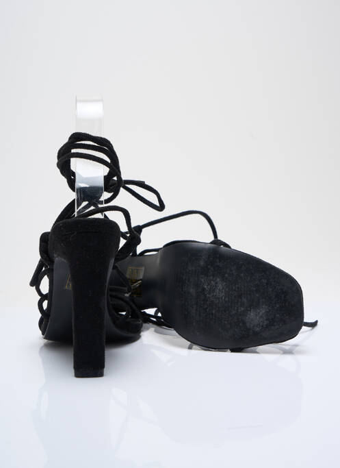 Sandales/Nu pieds noir BOOHOO pour femme