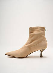 Bottines/Boots beige FRU.IT pour femme seconde vue