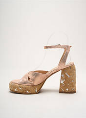 Sandales/Nu pieds rose FRU.IT pour femme seconde vue