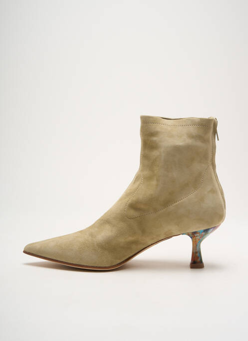 Bottines/Boots beige FRU.IT pour femme