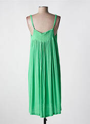 Robe mi-longue vert KAFFE pour femme seconde vue