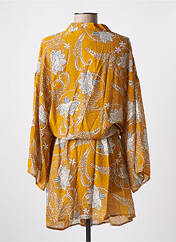 Veste kimono jaune SEE U SOON pour femme seconde vue