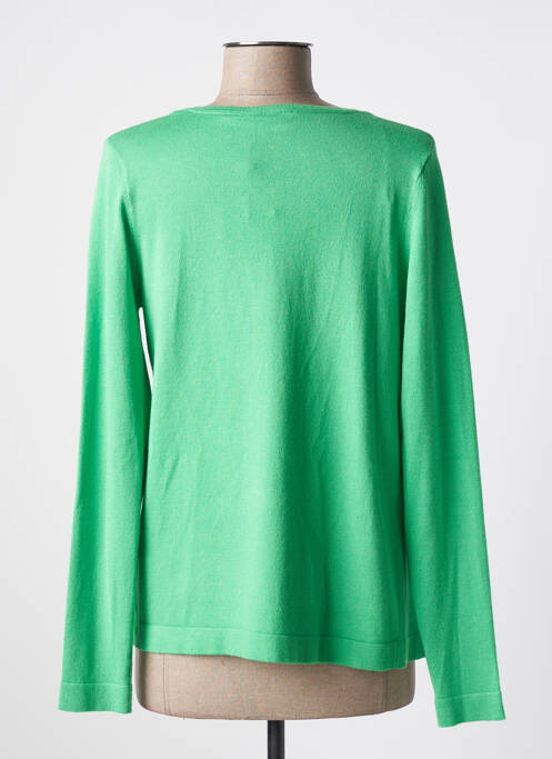 Gilet manches longues vert KAFFE pour femme