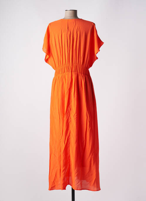 Robe longue orange IN WEAR pour femme