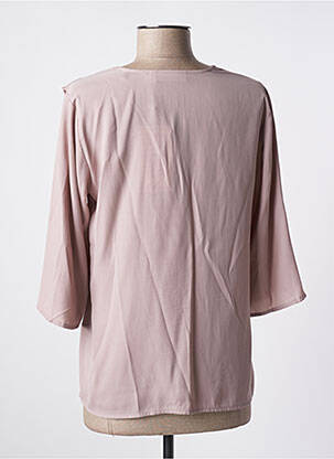 Blouse manches 3/4 manches 3/4 marron IN WEAR femme