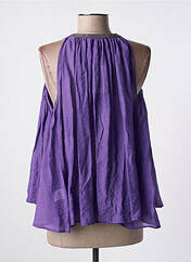 Top violet SEE U SOON pour femme seconde vue