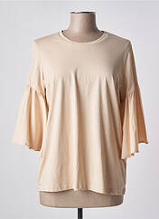 T-shirt beige IN WEAR pour femme seconde vue