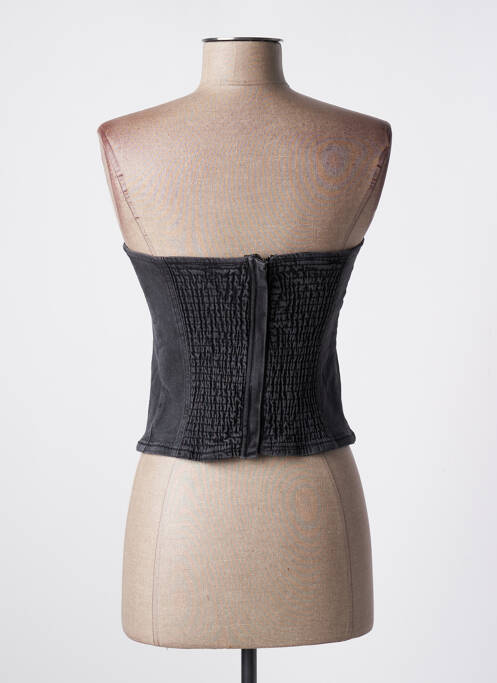 Top noir KAFFE pour femme