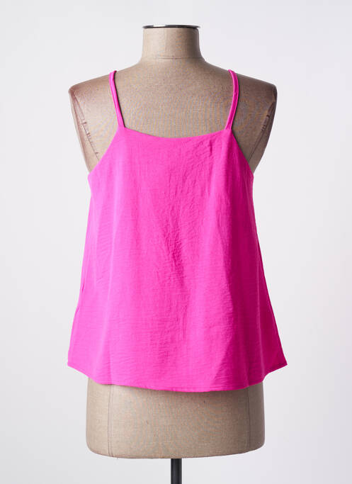 Top rose KAFFE pour femme