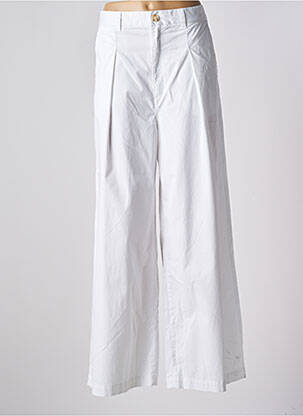 Pantalon flare coupe évasée blanc IN WEAR femme