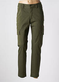 Pantalon cargo poches vert KAFFE femme