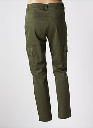 Pantalon cargo slim vert KAFFE femme