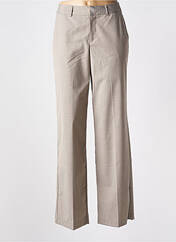 Pantalon droit beige KAFFE pour femme seconde vue