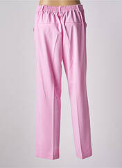 Pantalon droit rose KAFFE pour femme seconde vue