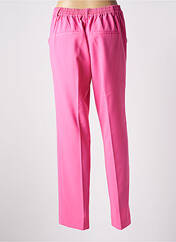 Pantalon droit rose fonce KAFFE pour femme seconde vue