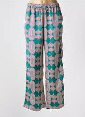 Pantalon droit vert SEE U SOON pour femme seconde vue