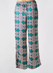 Pantalon droit vert SEE U SOON pour femme seconde vue