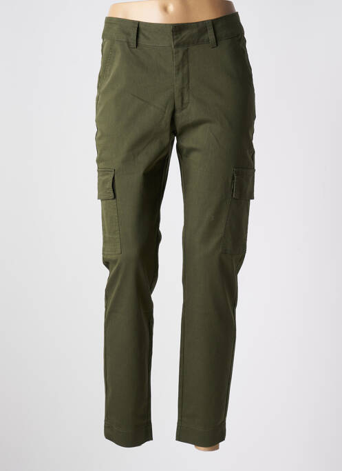 Pantalon cargo vert KAFFE pour femme