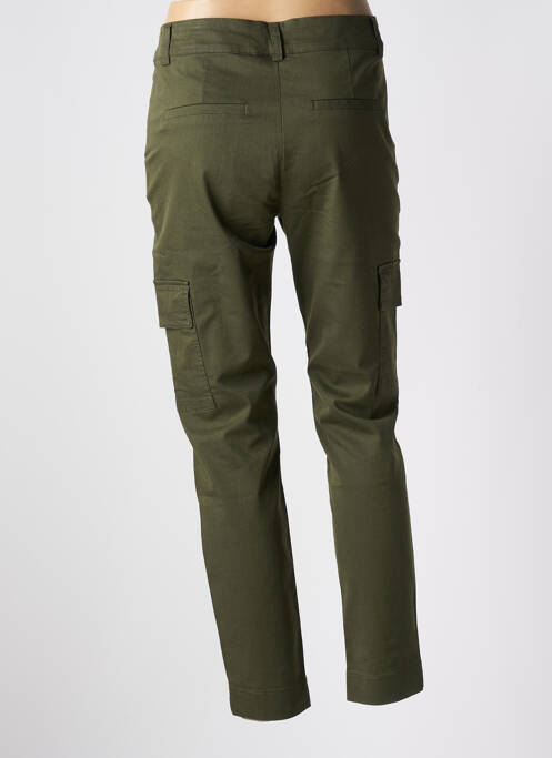 Pantalon cargo vert KAFFE pour femme