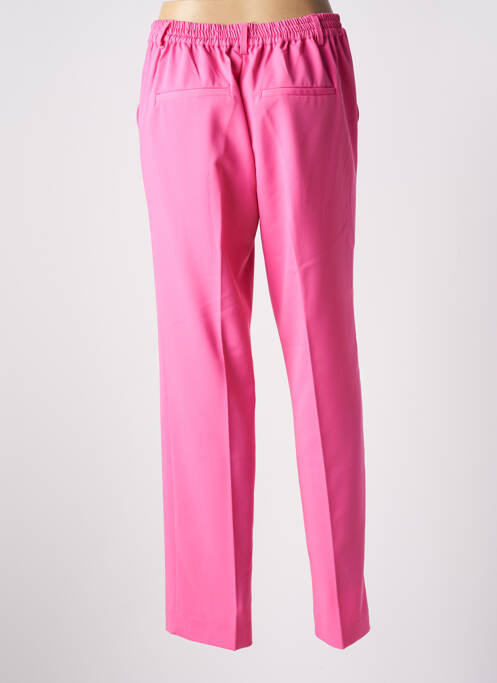 Pantalon droit rose fonce KAFFE pour femme