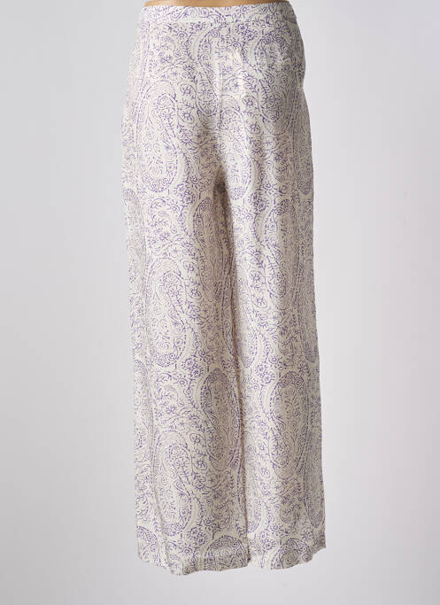 Pantalon large violet SEE U SOON pour femme