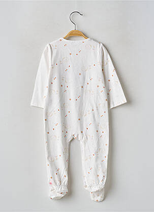 Pyjama manches longues blanc NOUKIE'S enfant