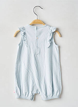 Combi-pantalon fermeture boutonnée au dos sans manche bleu NOUKIE'S fille