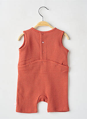 Combi-pantalon col rond sans manche orange NOUKIE'S garcon