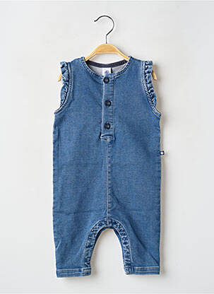 Combi-pantalon bleu PETIT BATEAU pour fille