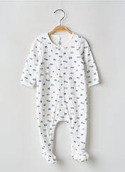 Pyjama blanc PETIT BATEAU pour enfant seconde vue