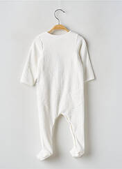 Pyjama blanc PETIT BATEAU pour enfant seconde vue