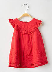 Robe courte rouge MAYORAL pour fille seconde vue