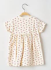 Robe mi-longue beige PETIT BATEAU pour fille seconde vue