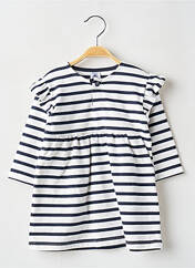 Robe mi-longue blanc PETIT BATEAU pour fille seconde vue