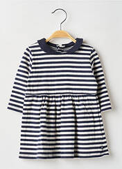 Robe mi-longue bleu PETIT BATEAU pour fille seconde vue