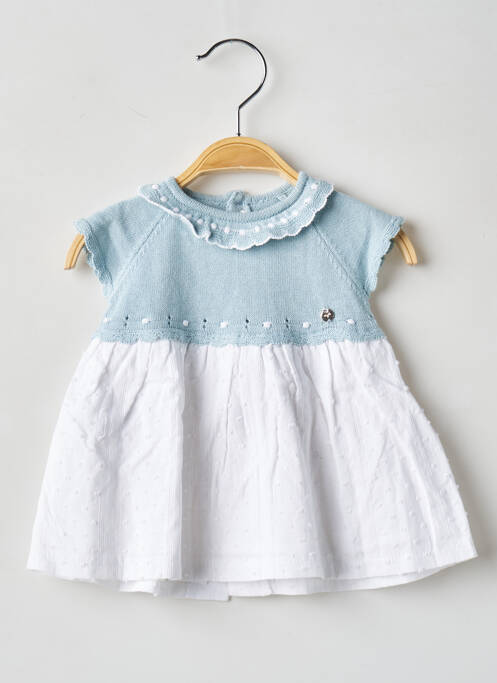 Robe courte bleu MAYORAL pour fille