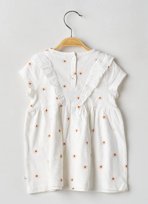 Robe mi-longue blanc NOUKIE'S pour fille