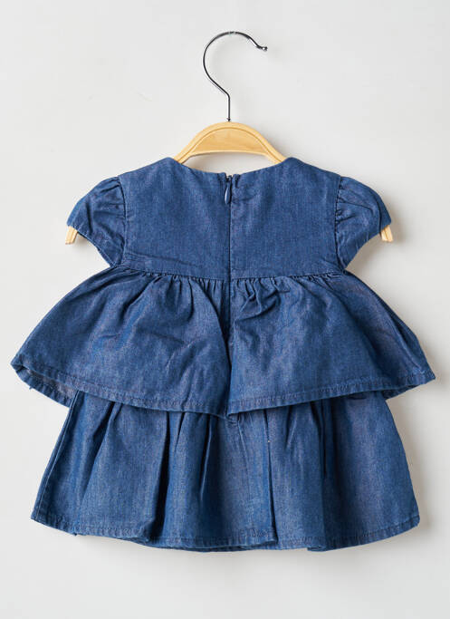 Robe mi-longue bleu MAYORAL fille