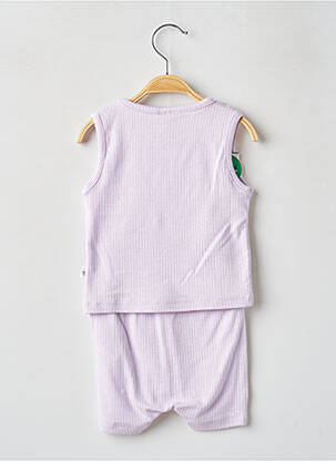 Ensemble short taille élastique violet LÄSSIG fille