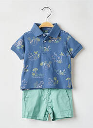 Ensemble short poches bleu MAYORAL garcon