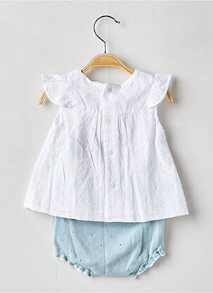 Ensemble short manches courtes bleu MAYORAL fille