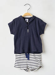 Ensemble short bleu PETIT BATEAU pour enfant seconde vue